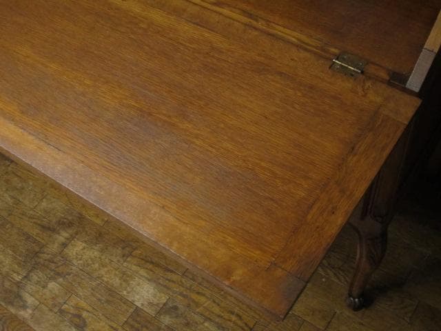 フランス アンティーク ルイ15世様式 彫刻 猫脚 ライティングビューロー