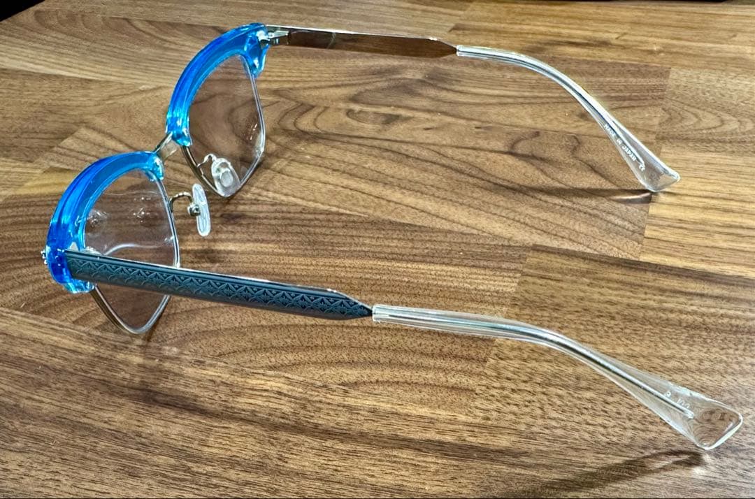 GROOVER VERNON サングラス 青 LUCKY RUDY