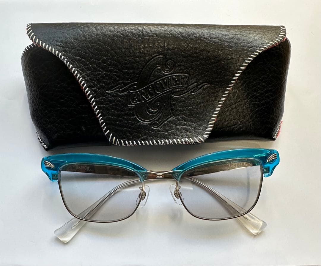 GROOVER VERNON サングラス 青 LUCKY RUDY