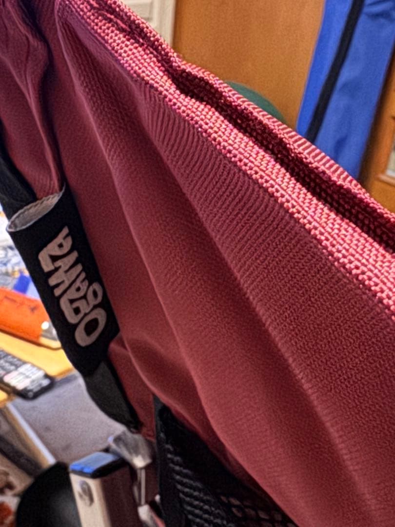 Ogawa ハイリア 折りたたみチェア バーガンディ