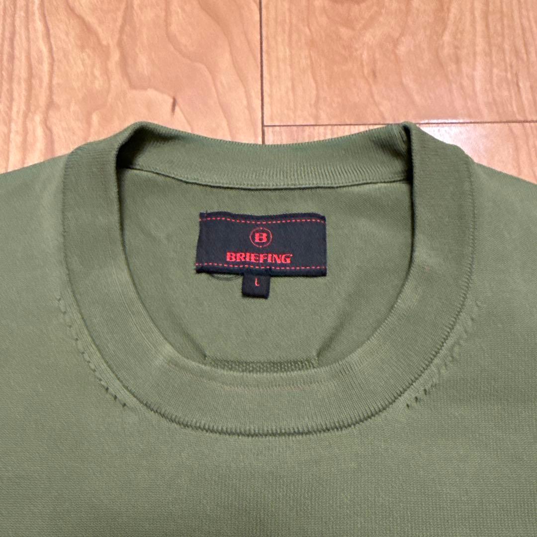Briefing ゴルフニットセーターL