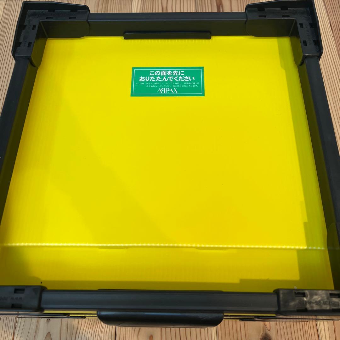 TOWER RECORDS コンテナ タワレコ イエロー　3個