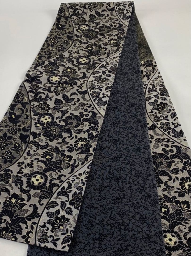 振袖フルセット　手書き草花紋　ベビーピンク