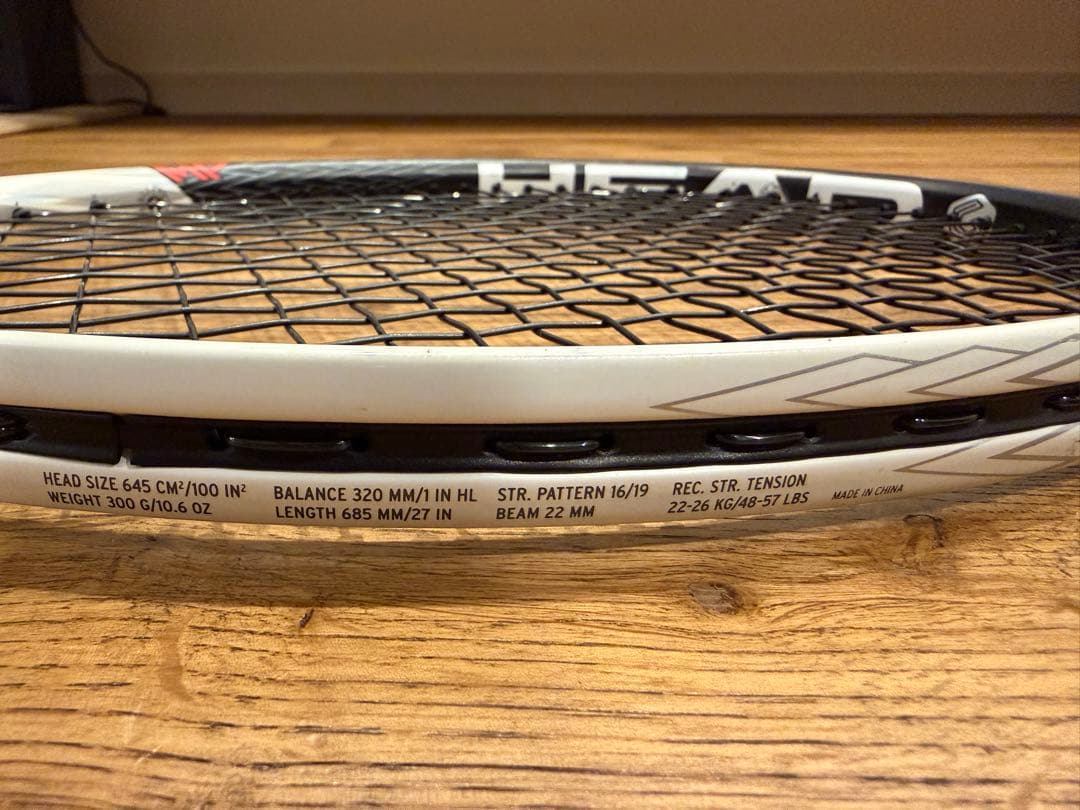 HEAD SPEED MP 2017年モデル ジョコビッチ グラフィン カバー付