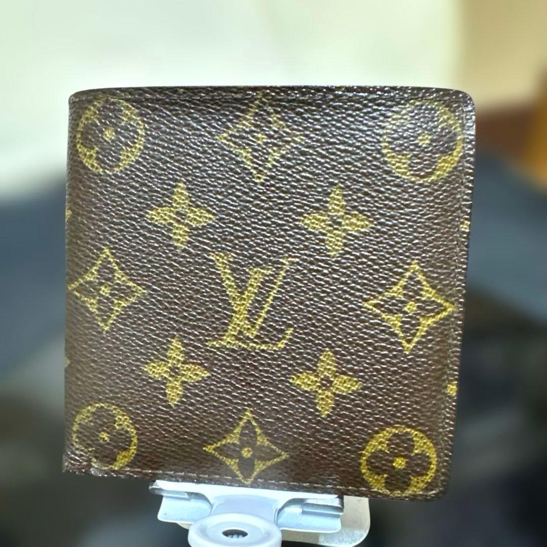 ⑧☆在庫SALE/良品☆モノグラム ♪マルコ☆2つ折り財布★ポケットあり