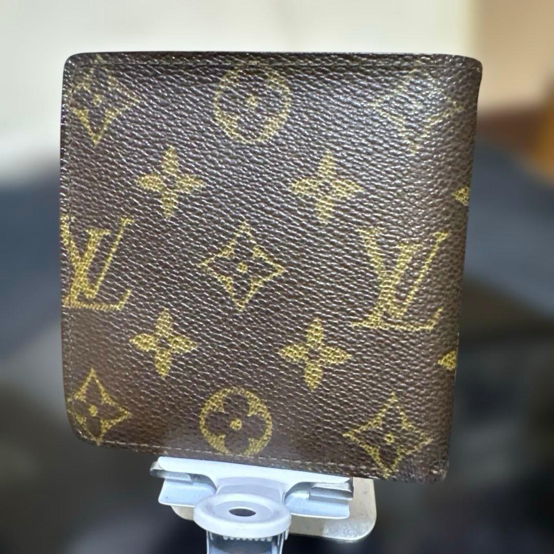 ⑧☆在庫SALE/良品☆モノグラム ♪マルコ☆2つ折り財布★ポケットあり