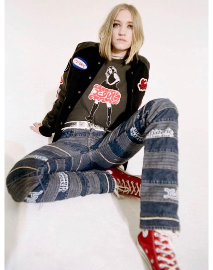 セール中！x-girl ブラックスタジャン