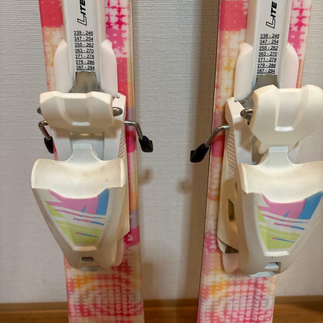 値下げ！HEAD スキーセット 140cm ピンク