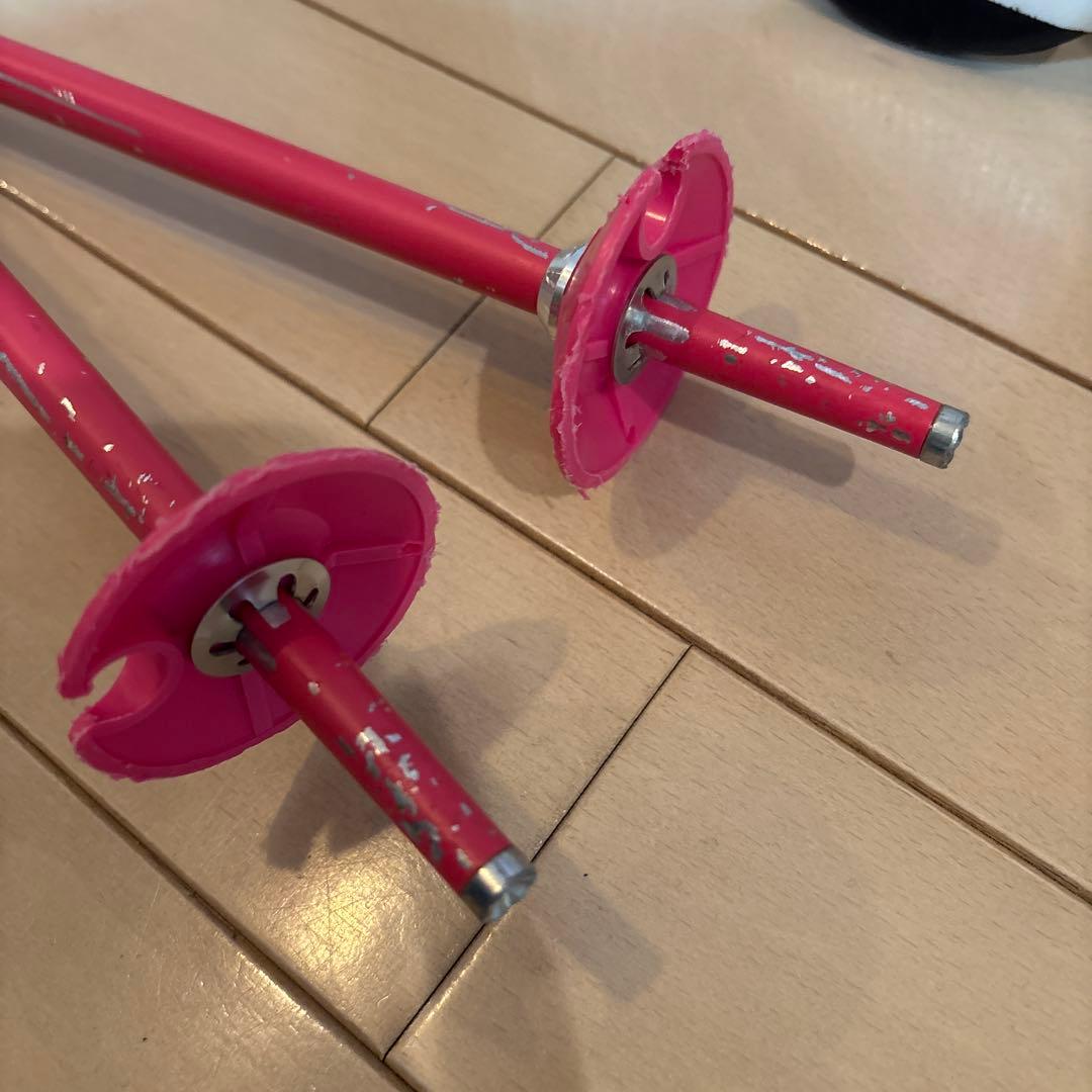 値下げ！HEAD スキーセット 140cm ピンク