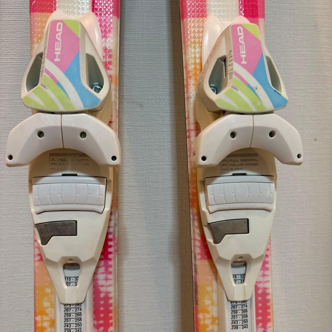 値下げ！HEAD スキーセット 140cm ピンク