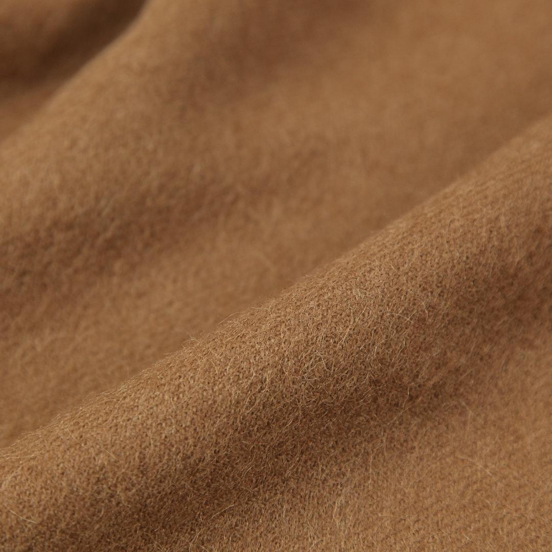 極美品 THE INOUE BROTHERS ベビーアルパカマフラー キャメル