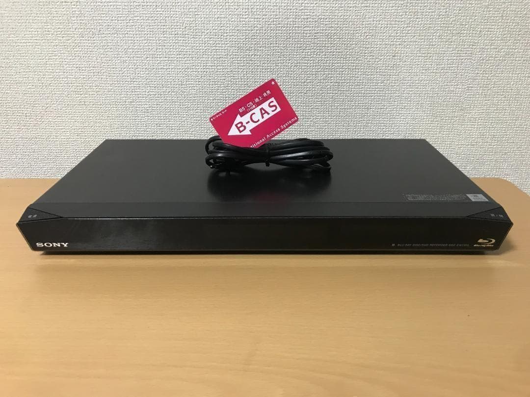 ソニー ブルーレイレコーダー 「BDZ-EW1100」 動作品②