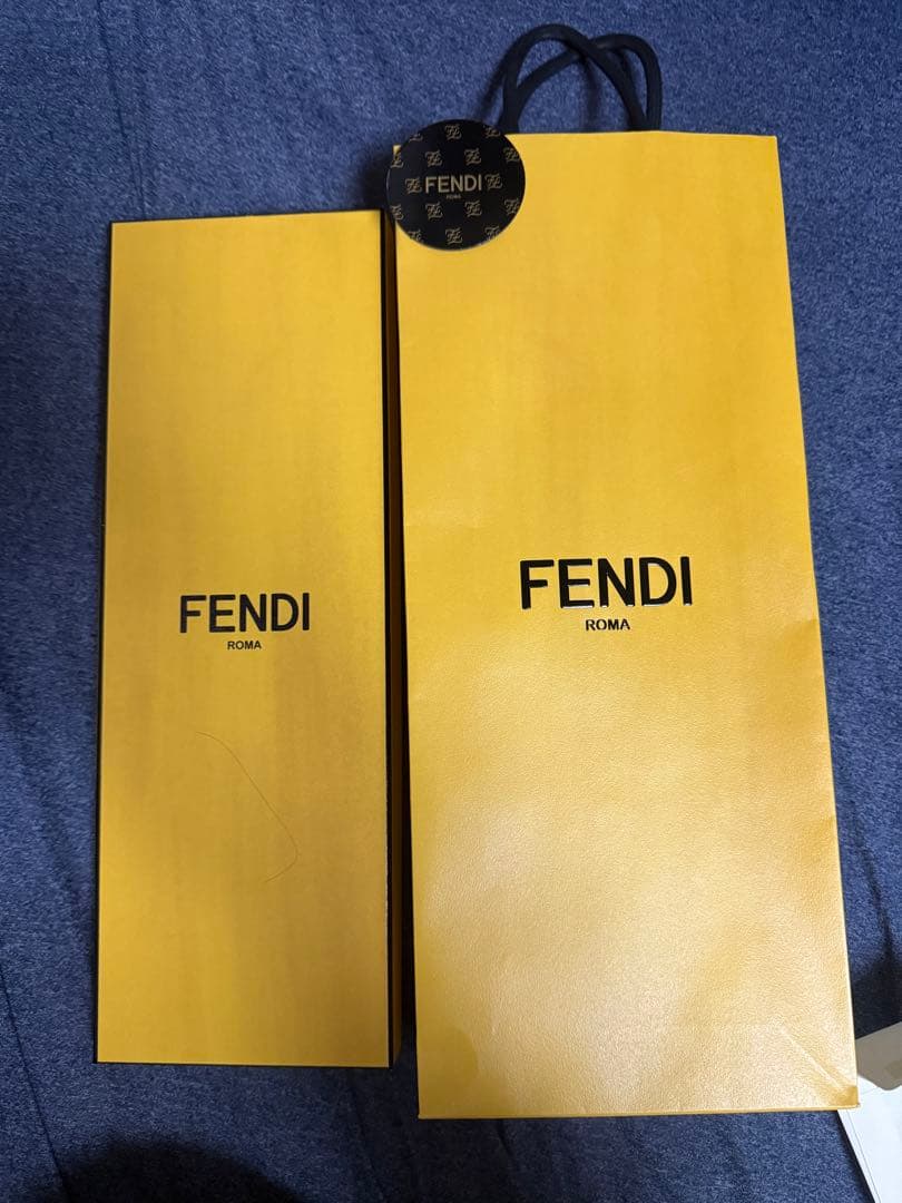 FENDI ロゴパターン シルクネクタイ