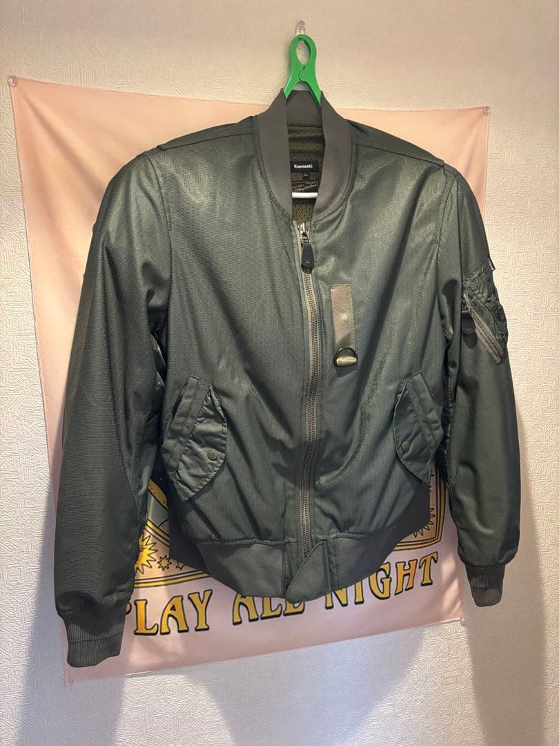Kawasaki AVIREX MA1 ジャケット LLサイズ アビレックス