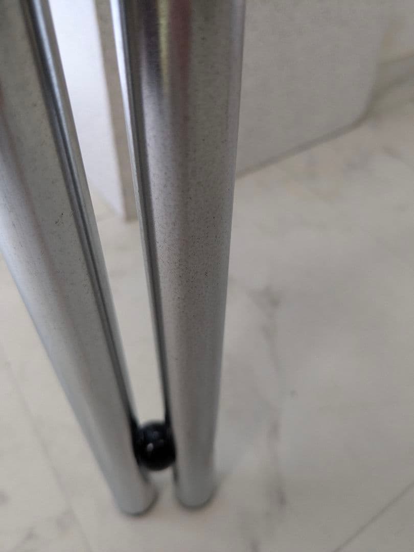 ヴィンテージ クローム ガラステーブル ポストモダン ミッドセンチュリー