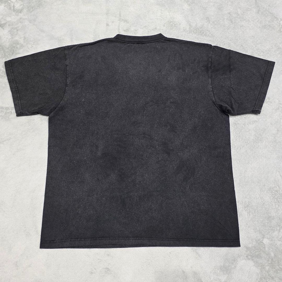 ナンバーナイン　スカルプリントTシャツ　4　黒　ドクロ　school　スカル