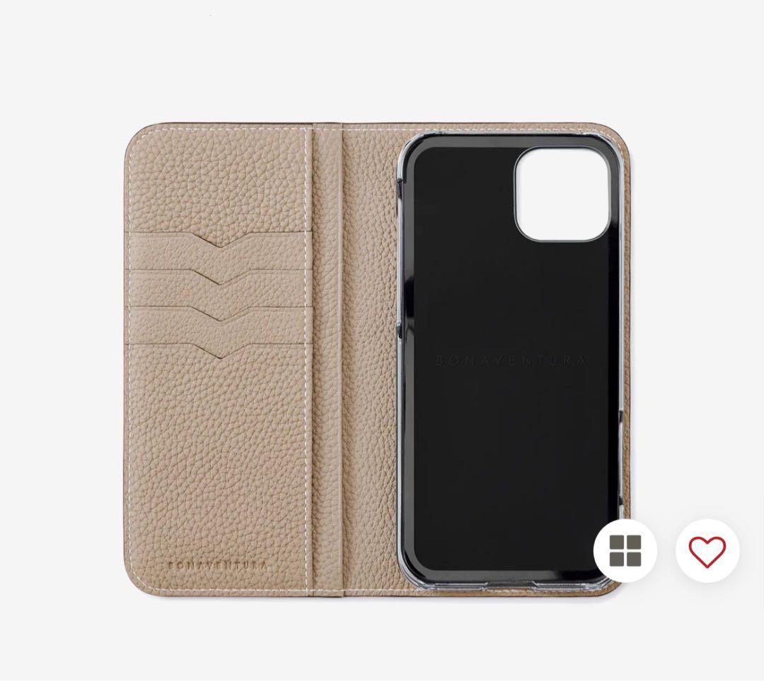 未使用新品！ボナベンチュラ　手帳型ケース iPhone16plus