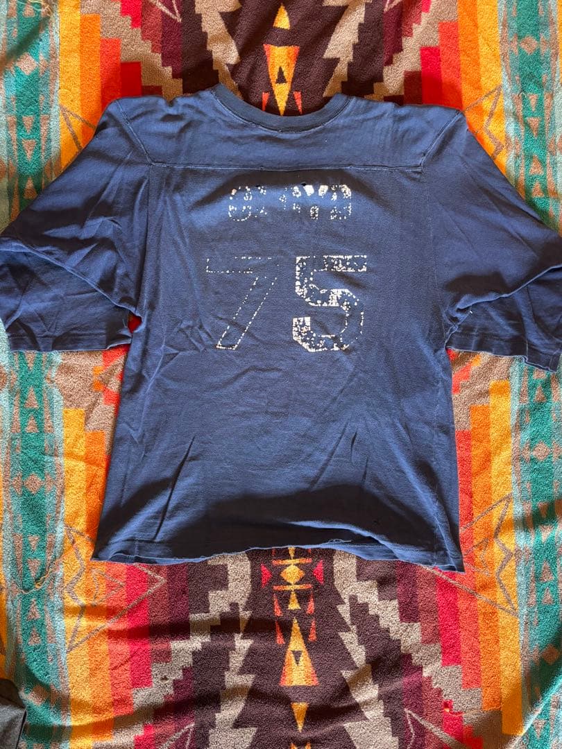 [バータグ]70s Champion football Tshirt