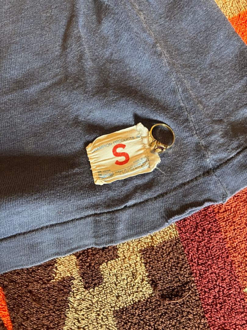 [バータグ]70s Champion football Tshirt