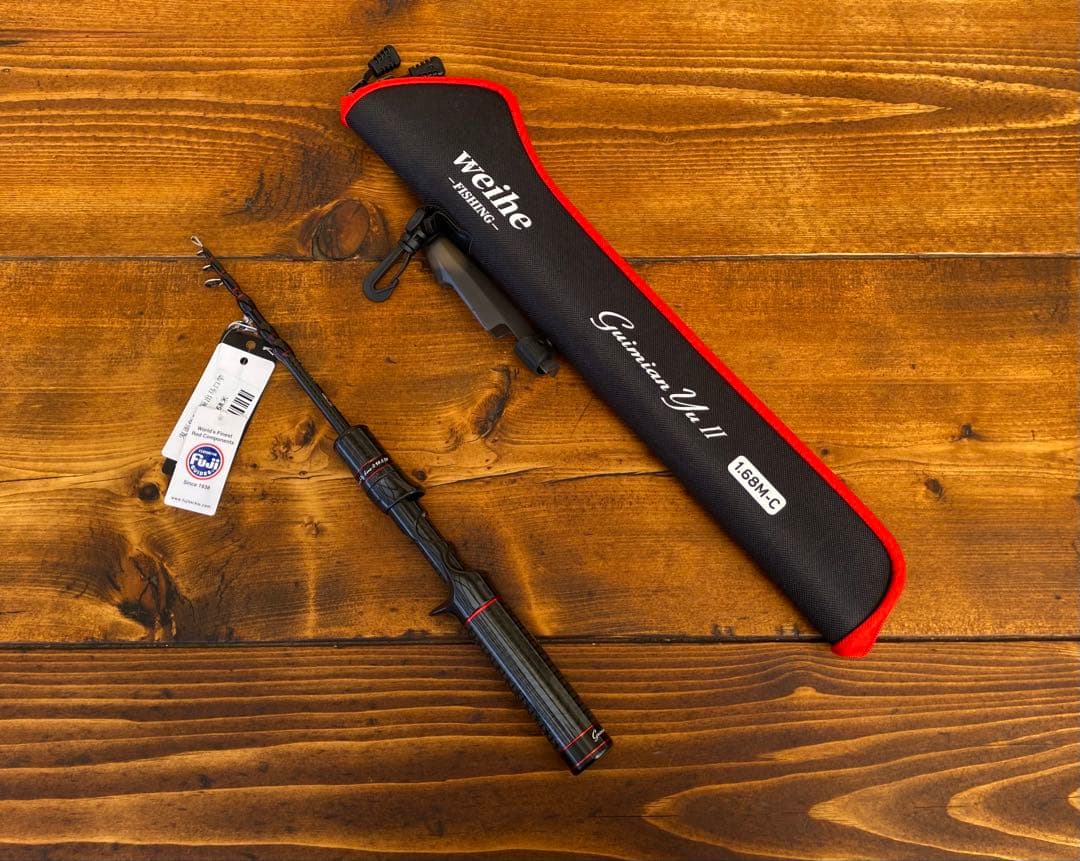 ベイトテレスコロッド　5ft6inch　トラウトロッド　渓流釣り　Fujiガイド