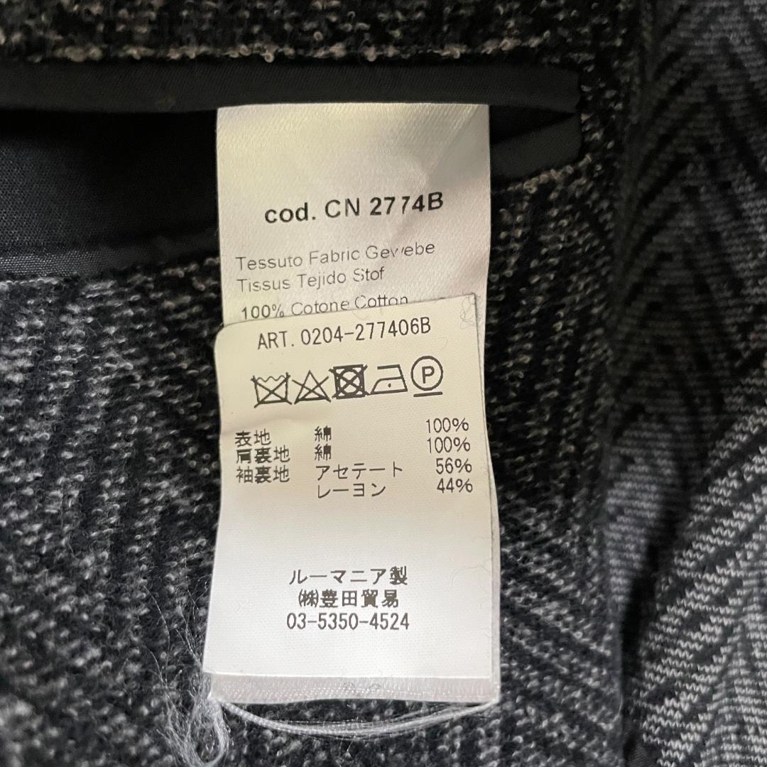 美品　チルコロ1901　現行　テーラードジャケット　ヘリンボーン　グレー　L