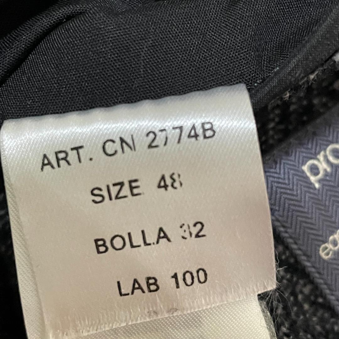 美品　チルコロ1901　現行　テーラードジャケット　ヘリンボーン　グレー　L