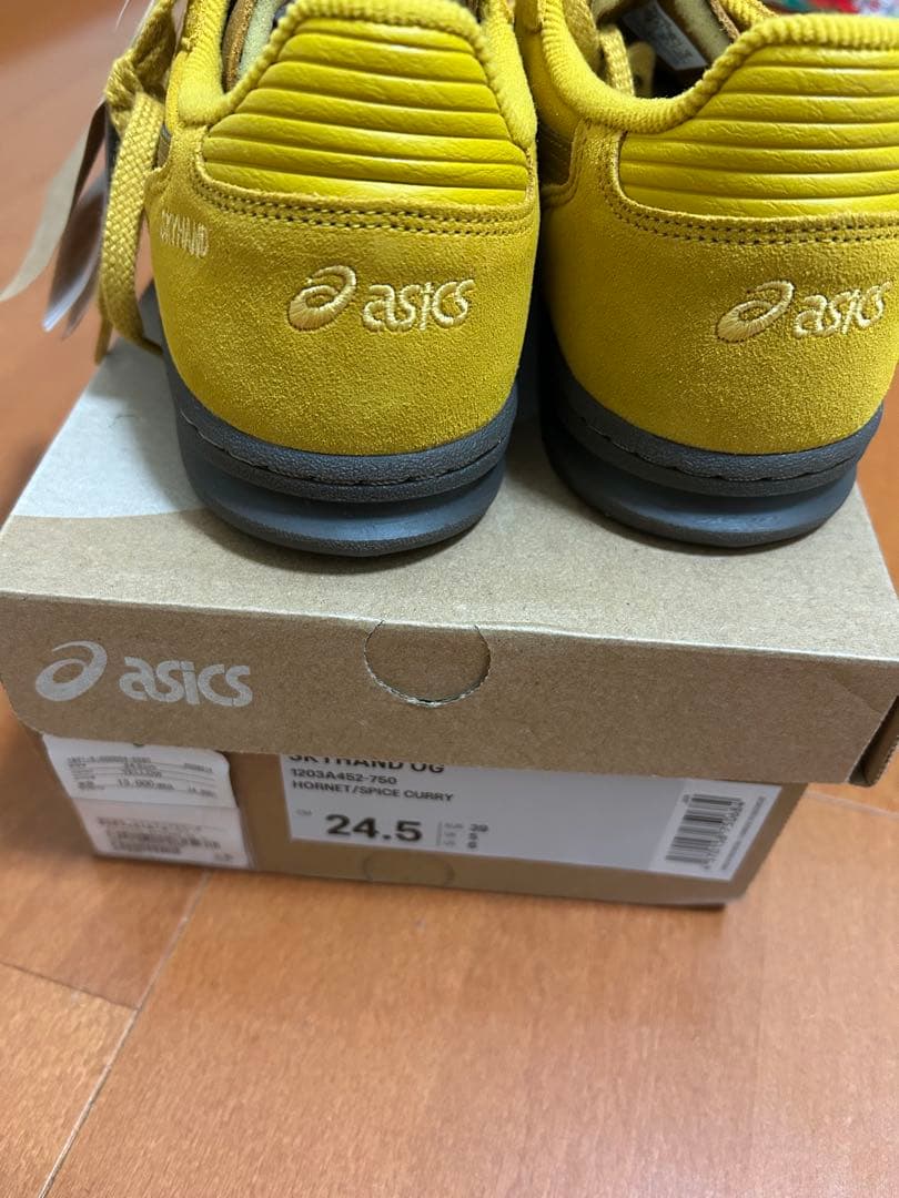 靴 Asics Skyhand OG \"Hornet/Spice Curry\"