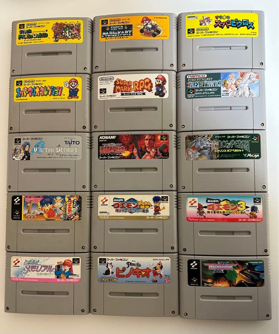 スーパーファミコンソフト【162本】まとめ売り