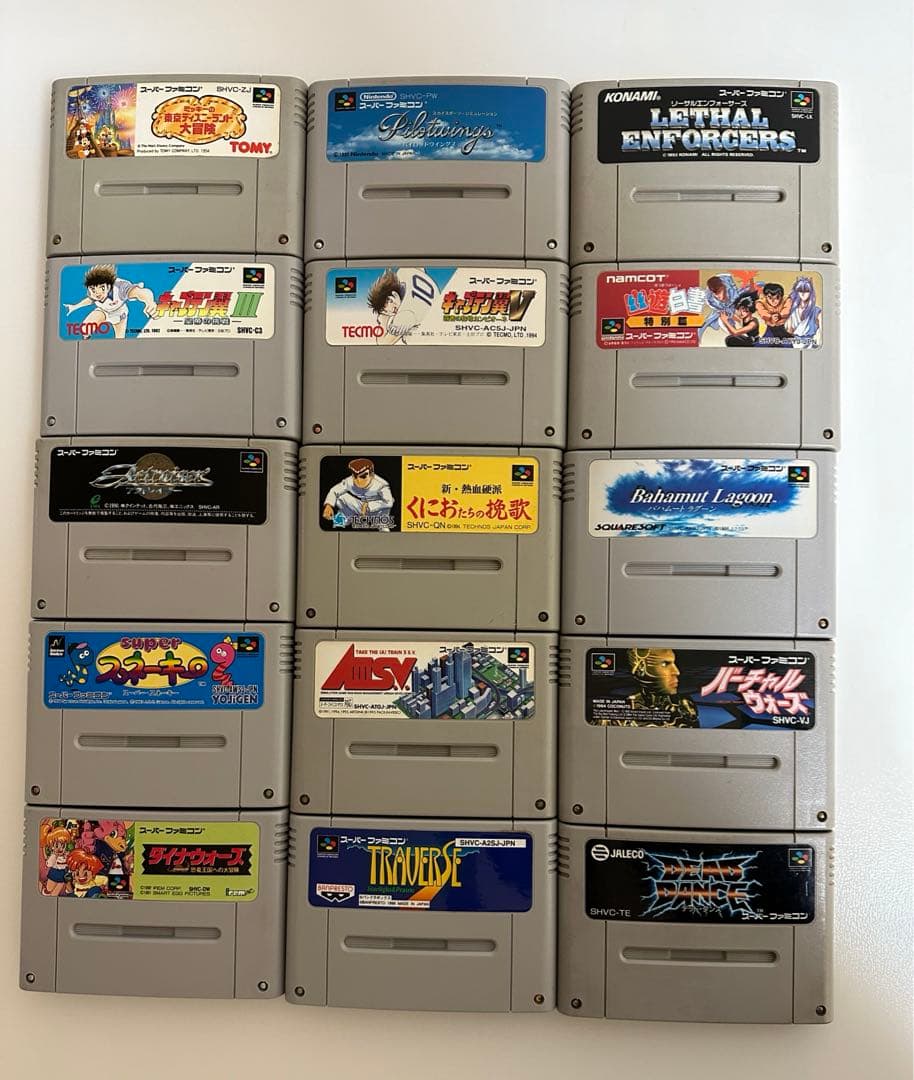 スーパーファミコンソフト【162本】まとめ売り
