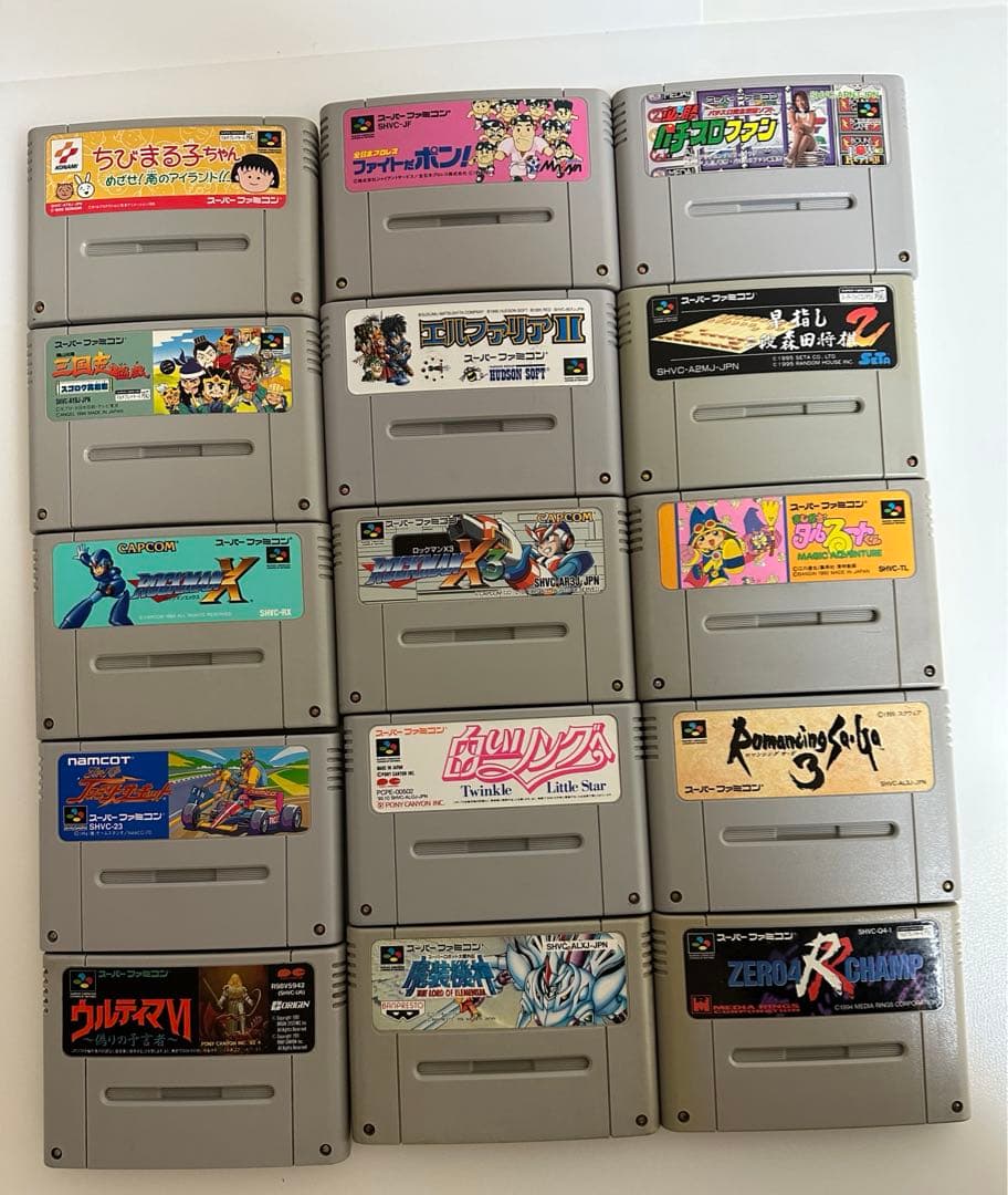 スーパーファミコンソフト【162本】まとめ売り