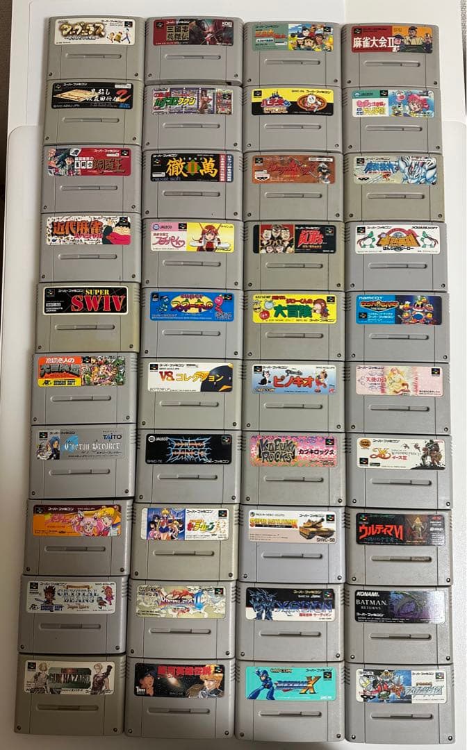 スーパーファミコンソフト【162本】まとめ売り