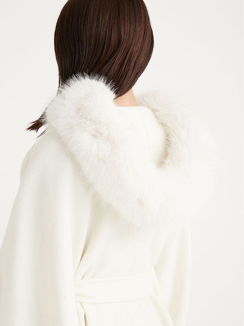 celford セルフォード ファーポンチョコート OWHT