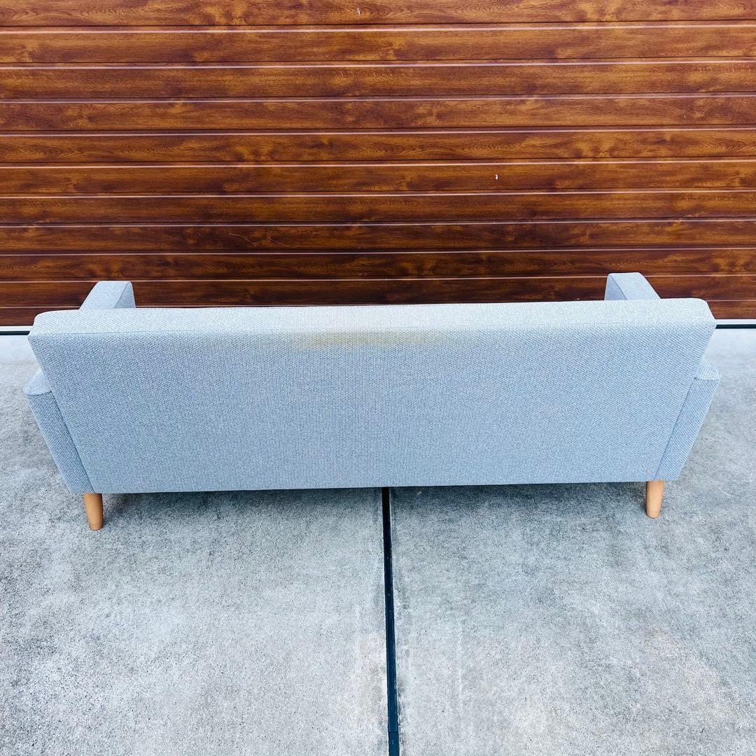 カリモク60ロビーチェア3シーター ベスパグレー