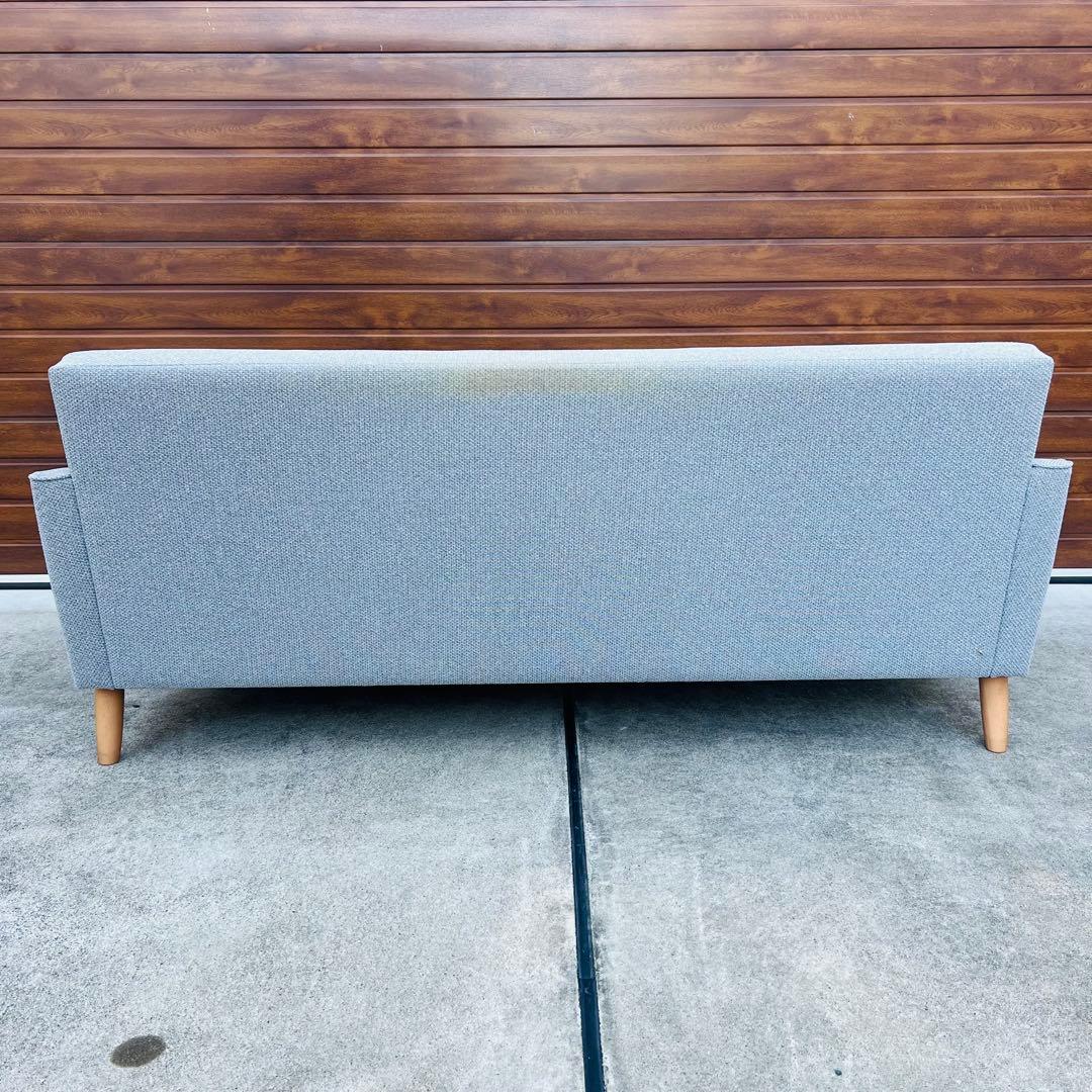 カリモク60ロビーチェア3シーター ベスパグレー