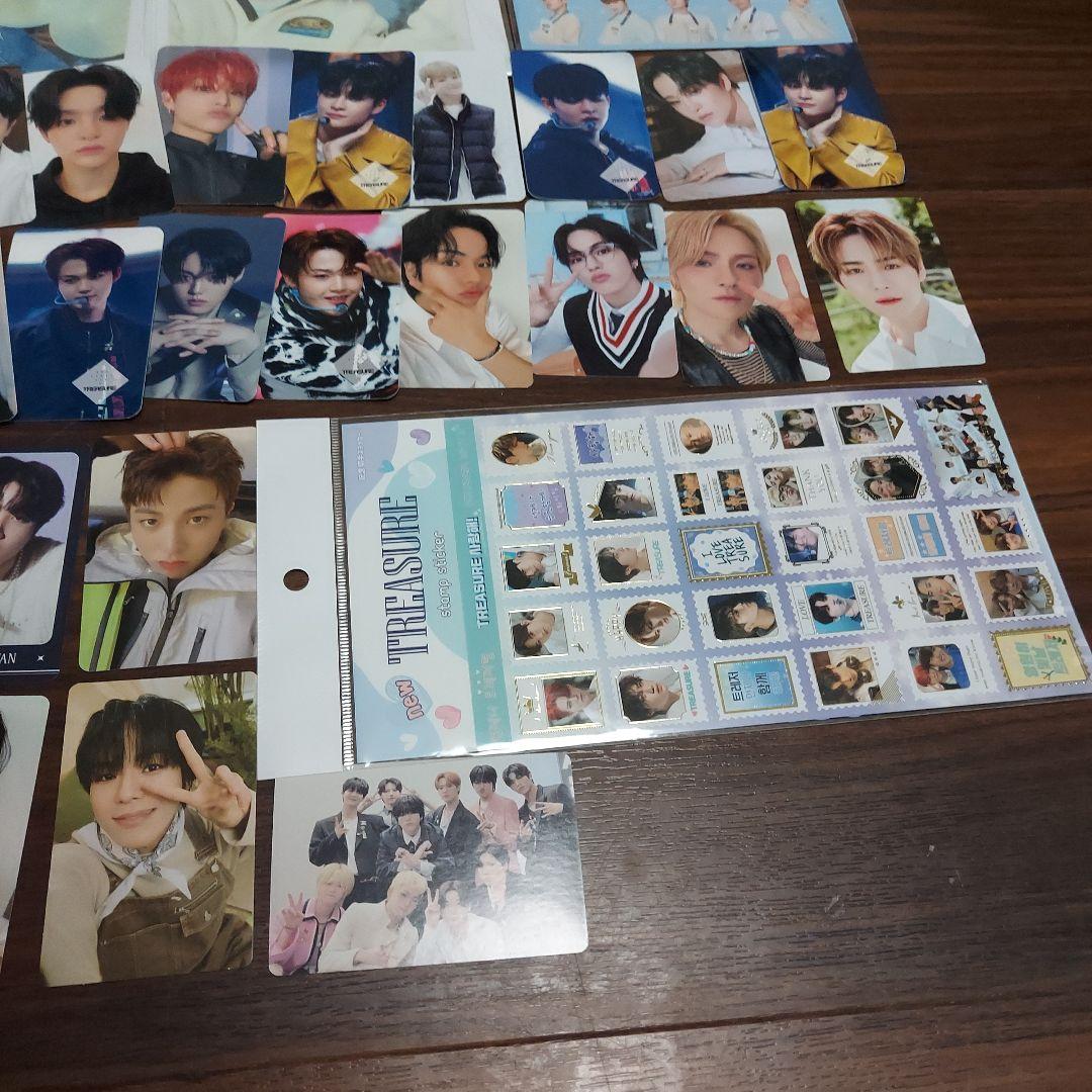 treasure トレカ グッズ バッジ キーホルダー ポストカード シール