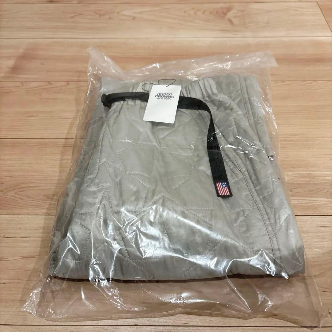 ロデオクラウンズワイドボウル スターキルティングパンツ 新品タグ付き アサプロ