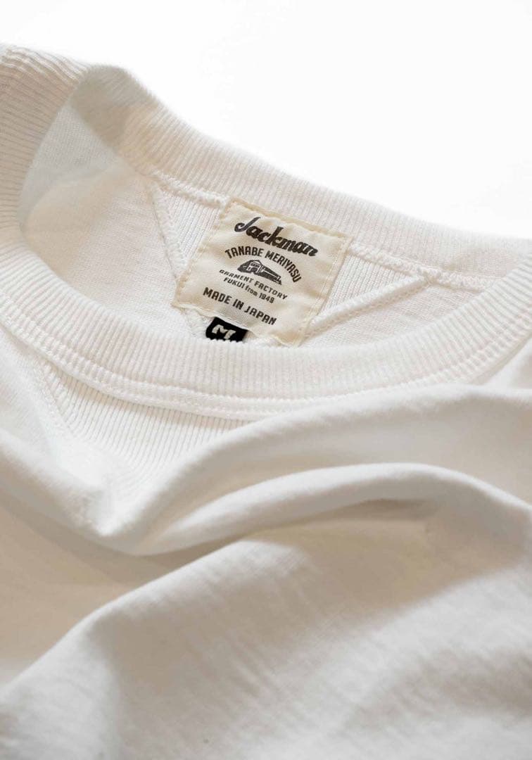 キムタク着JACKMAN Dotsume T-Shirt Off white私物