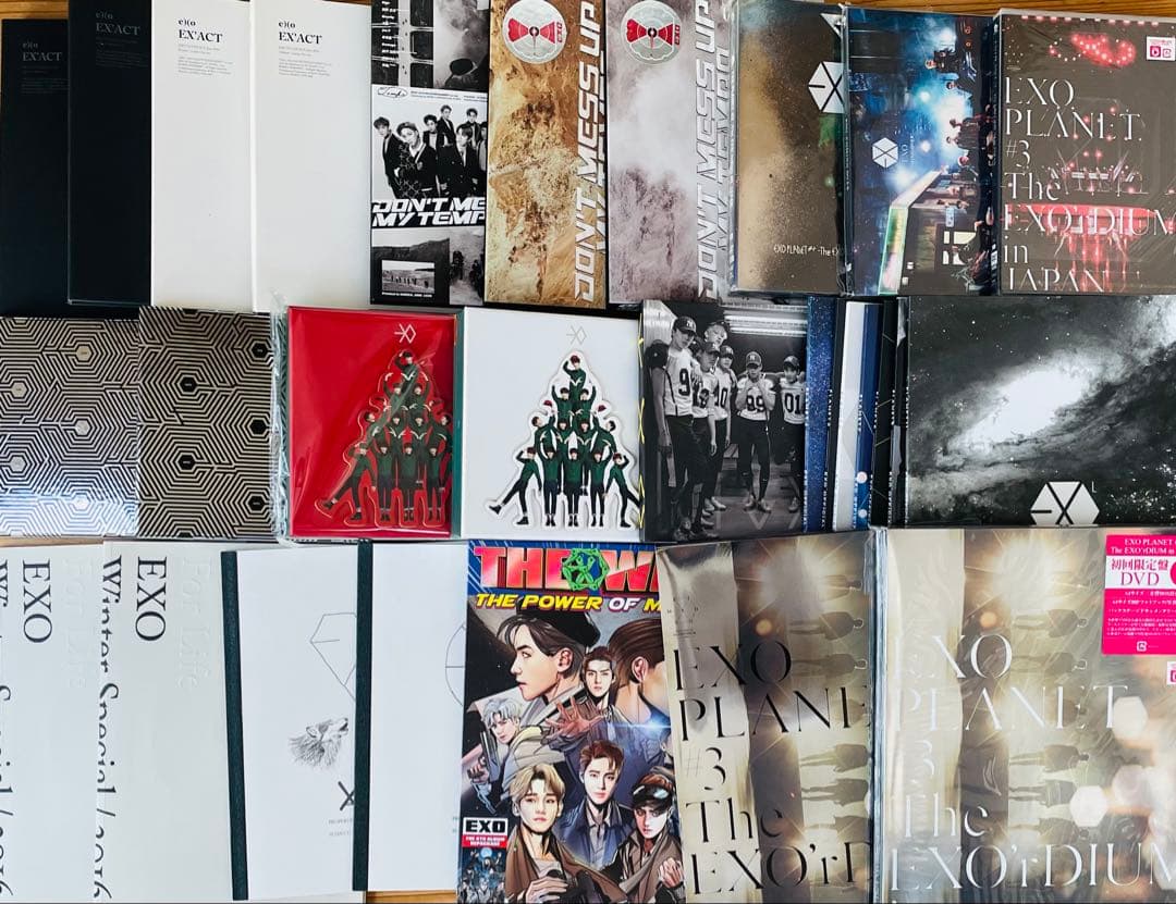 EXO アルバム DVD 会報誌 セット まとめ売り