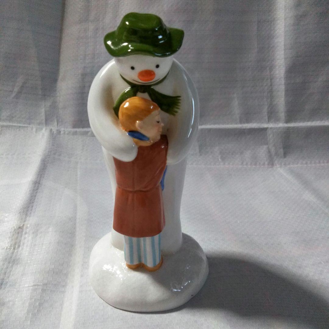 Coalport The Hug man コールポート スノーマン 置物