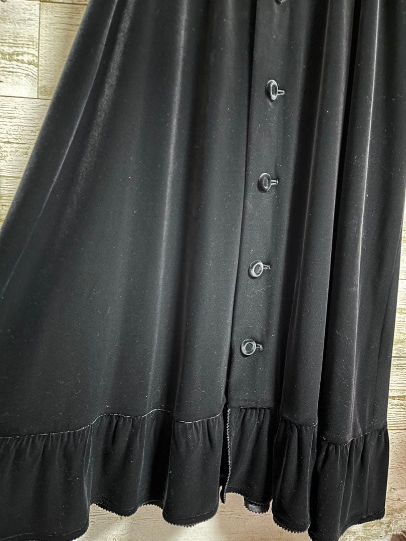 ピンクハウス スノーベロアジャンパースカート