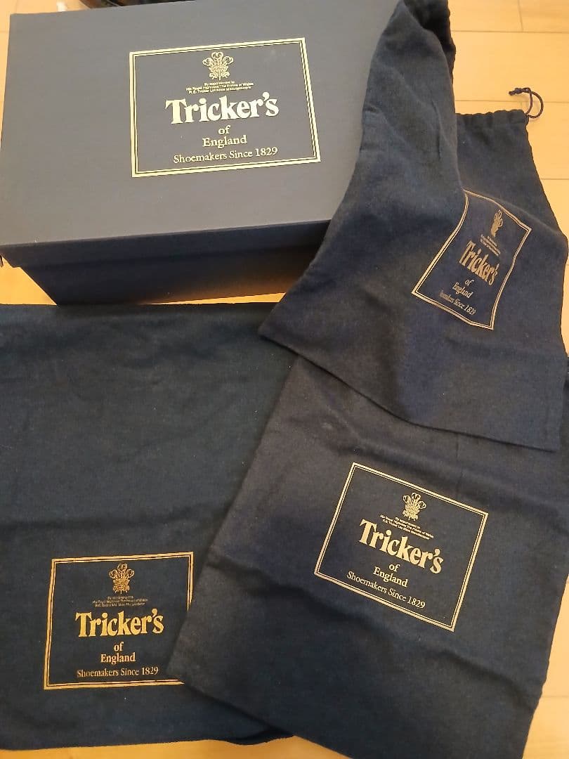 Tricker's ブラック ドレスシューズ 9.5 28cm