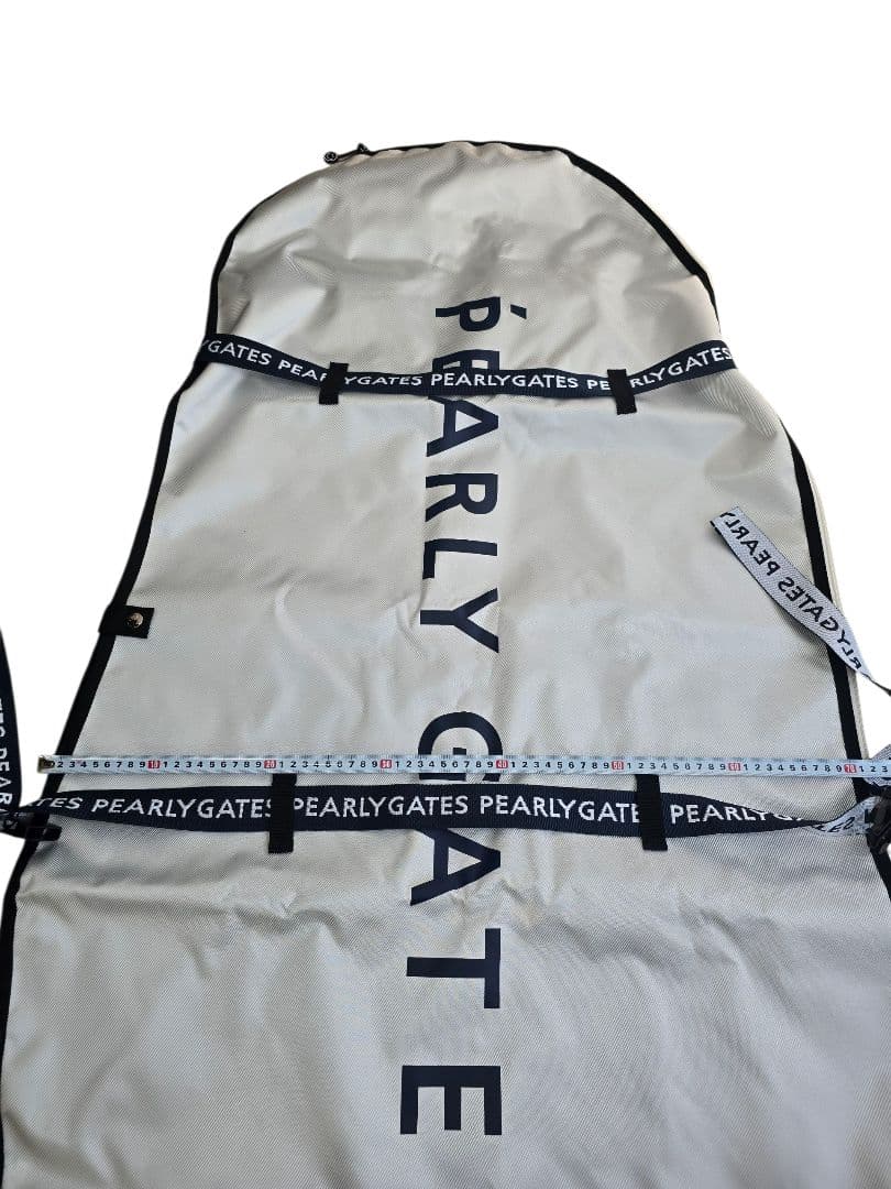新品 タグ付き】PEARLY GATES ゴルフバッグ ホワイト パーリーゲイツ