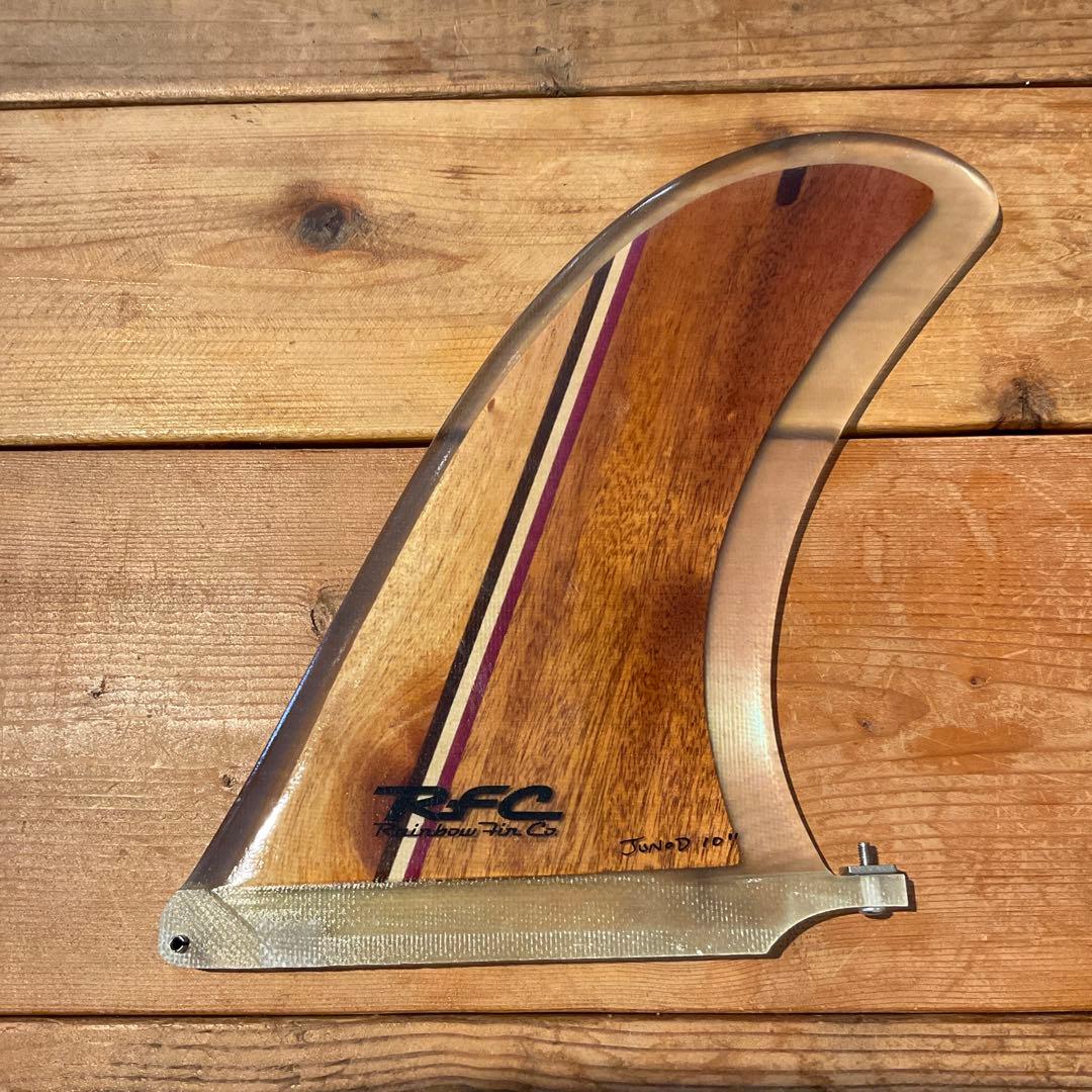 RAINBOW FINレインボーフィン Juno‘s10 WOODロングボード用