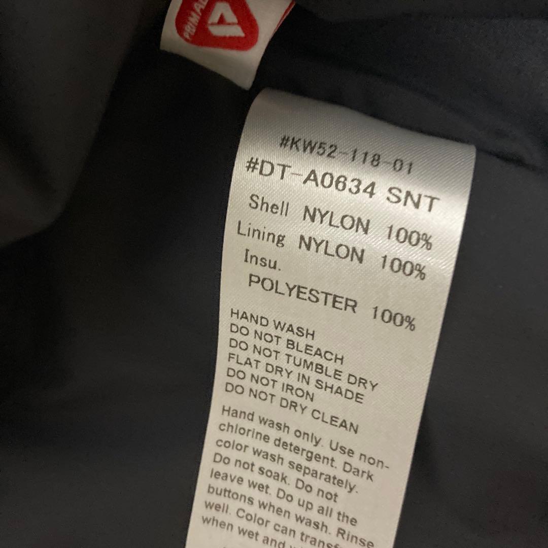 新品未使用　DANTON ダントン　インサレーションカラーレスベスト　Mサイズ