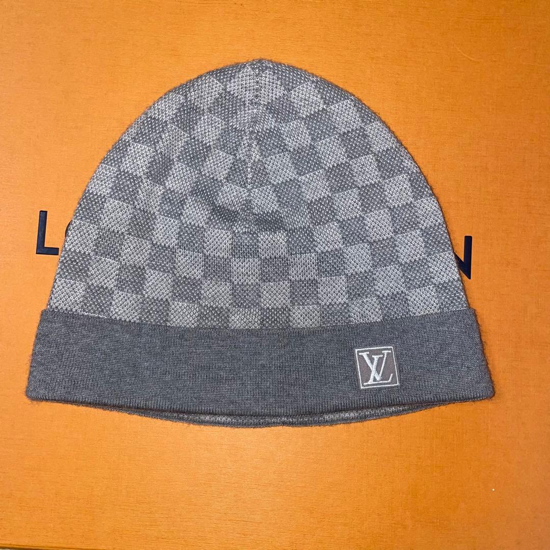 Louis Vuitton ニット帽とマフラーセット
