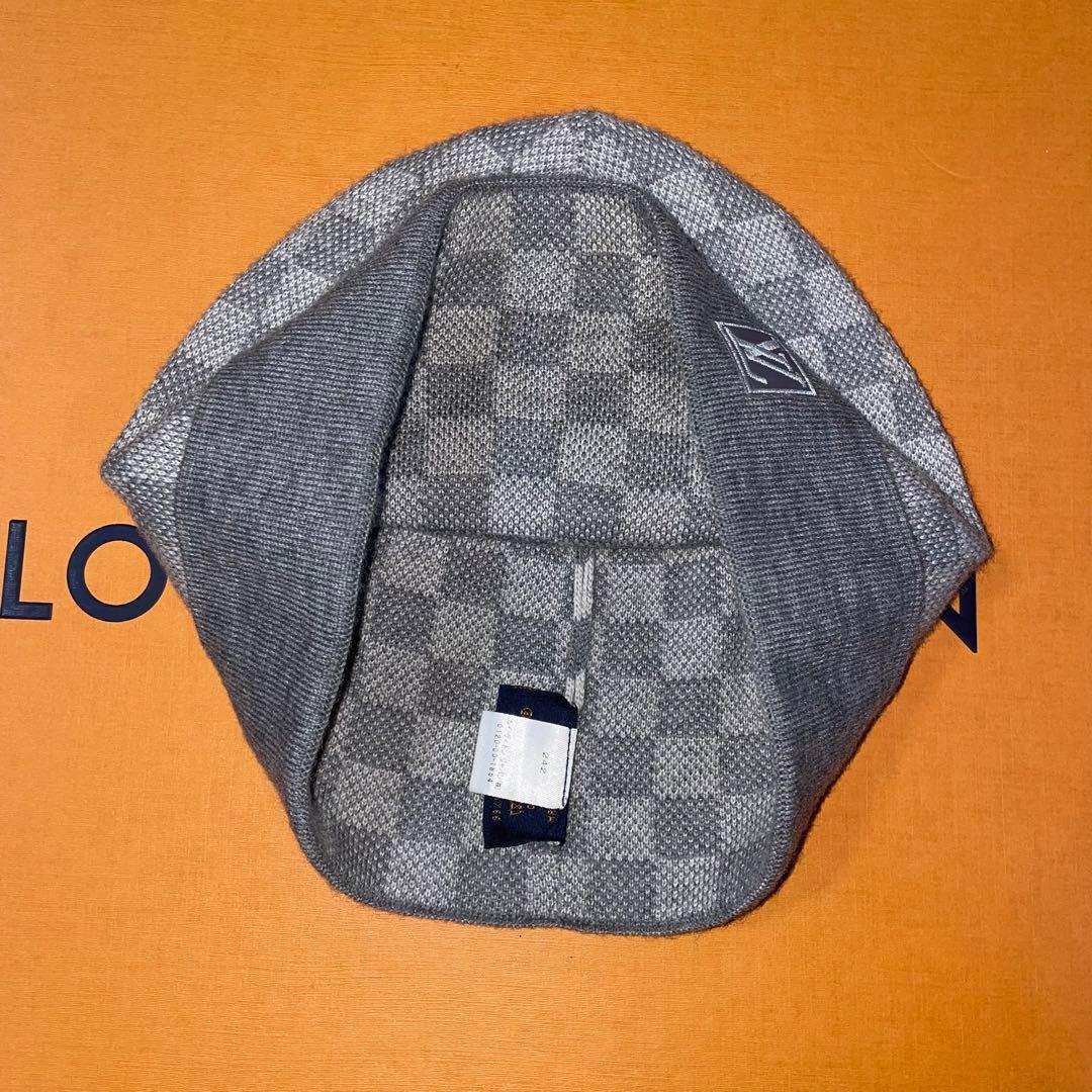 Louis Vuitton ニット帽とマフラーセット