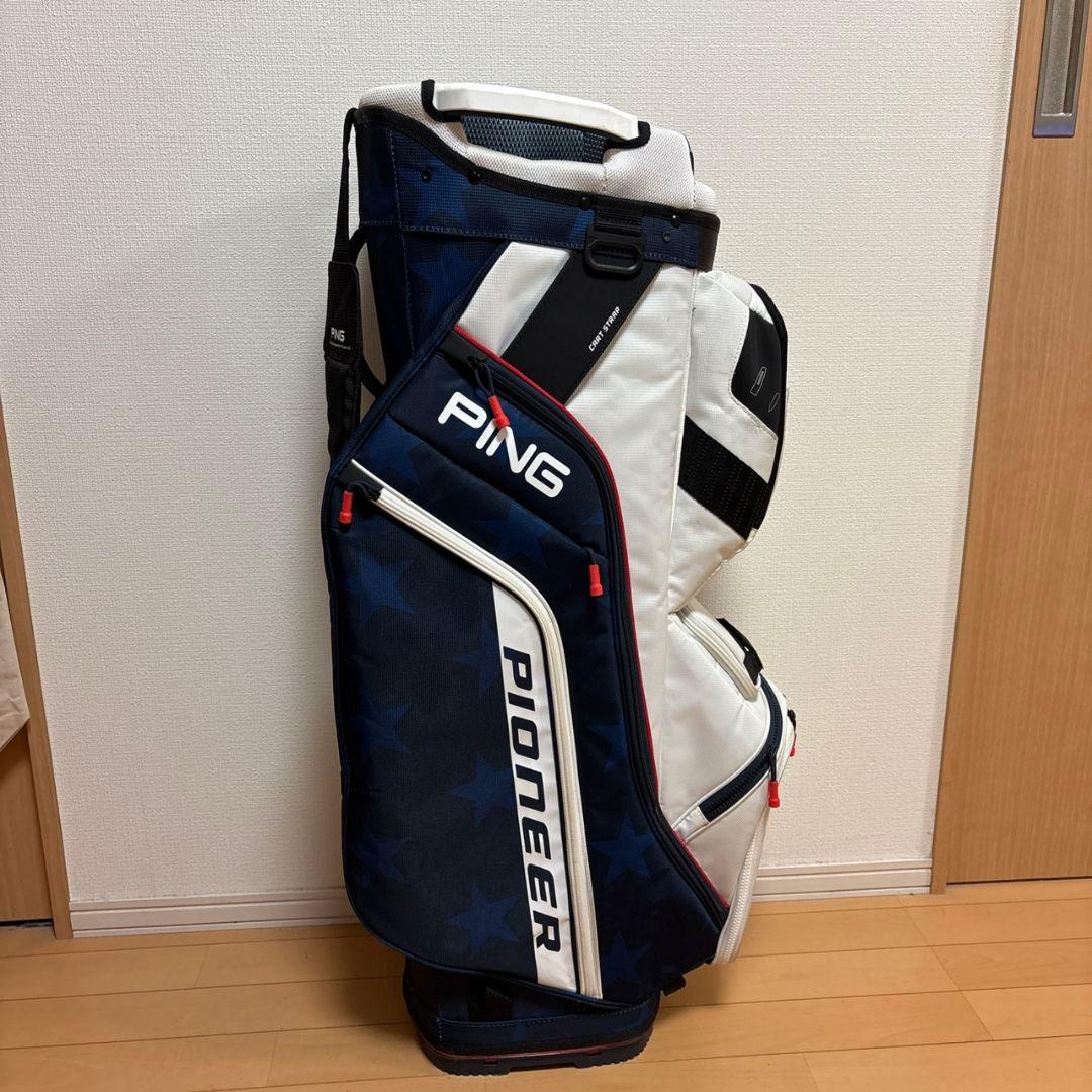PING PIONEER キャディバッグ アメリカ国旗