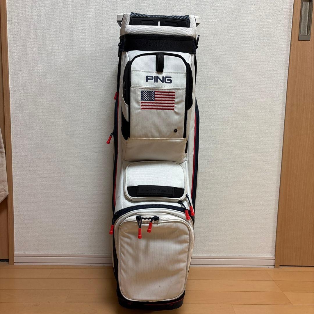 PING PIONEER キャディバッグ アメリカ国旗
