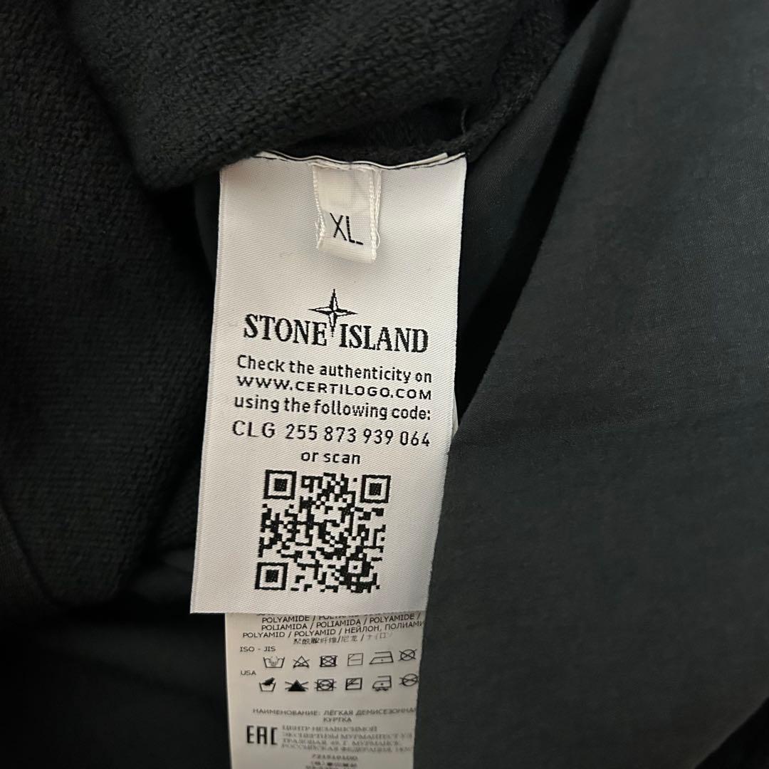 古着 STONE ブルゾン ブラック サイズXL