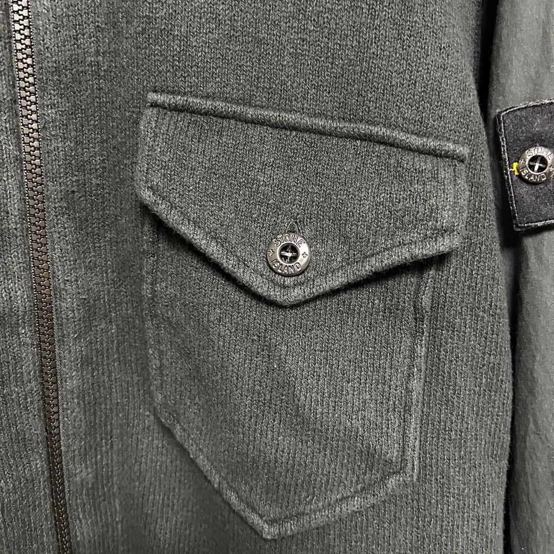 古着 STONE ブルゾン ブラック サイズXL